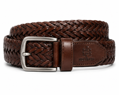Braided Leather Belt